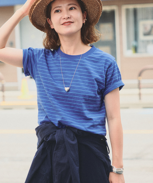 Spick & Span(スピックアンドスパン)の「a&m コンパクトボーダーTEE(Tシャツ/カットソー・レディース・その他9/その他2/その他13・FREE)」の1枚目の写真