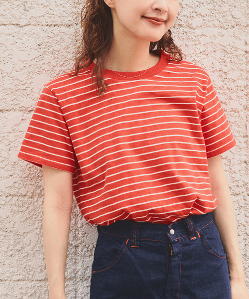 Spick & Span(スピックアンドスパン)の「a&m コンパクトボーダーTEE(Tシャツ/カットソー・レディース・その他9/その他2/その他13・FREE)」の3枚目の写真