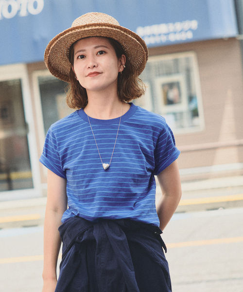 Spick & Span(スピックアンドスパン)の「a&m コンパクトボーダーTEE(Tシャツ/カットソー・レディース・その他9/その他2/その他13・FREE)」の5枚目の写真