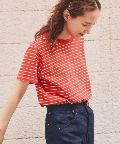 Spick & Span(スピックアンドスパン)の「a&m コンパクトボーダーTEE(Tシャツ/カットソー・レディース・その他9/その他2/その他13・FREE)」の8枚目の写真