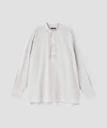 YLEVE（イレーヴ）の「YLEVE   COTTON STRIPE CHECK PULL OVER SHIRT（シャツ/ブラウス）」