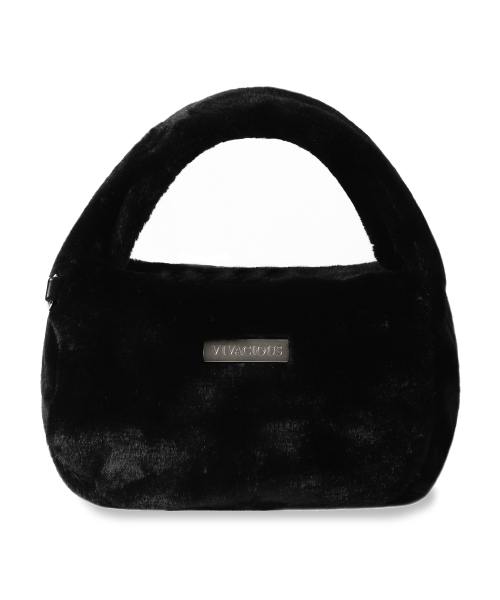 Vivacious（ビバシャス）の「Anne Fur Bag - 5COL（トートバッグ・レディース・ブルー/アイボリー/PINK・FREE）」の11枚目の写真