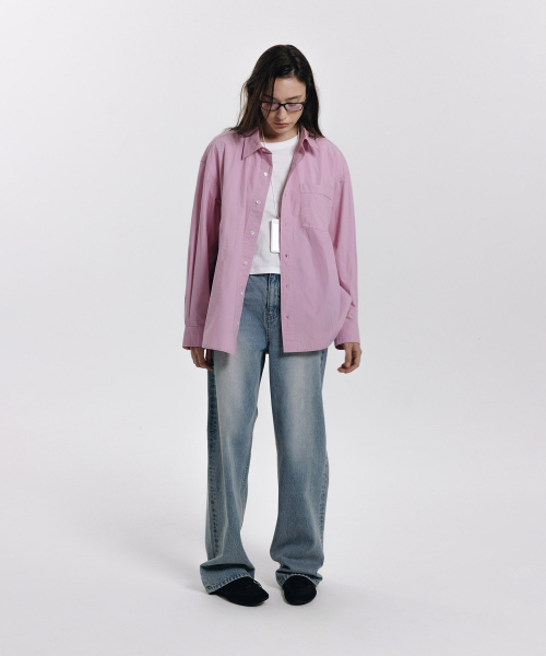 haag(ヘイグ)の「a classic shirt (pink)(シャツ/ブラウス・レディース・その他・FREE)」の3枚目の写真