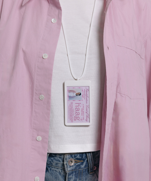 haag(ヘイグ)の「a classic shirt (pink)(シャツ/ブラウス・レディース・その他・FREE)」の4枚目の写真