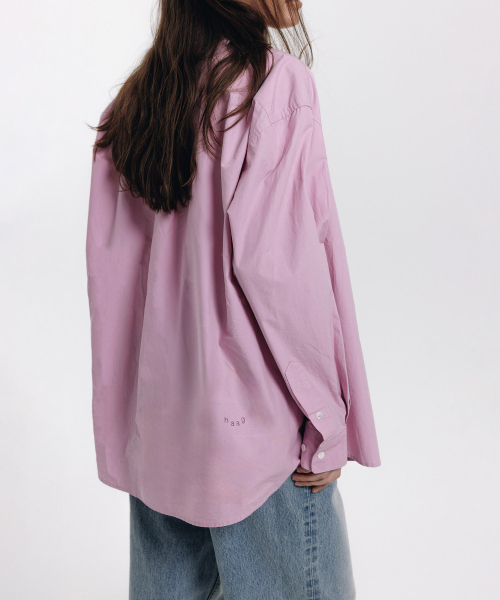 haag(ヘイグ)の「a classic shirt (pink)(シャツ/ブラウス・レディース・その他・FREE)」の7枚目の写真