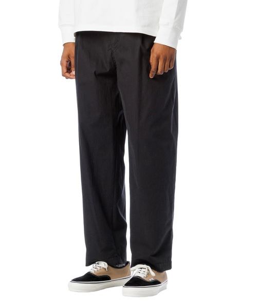 Sandinista(サンディニスタ)の「Gentleman Tuck Pants / タック入り撥水パンツ(その他パンツ・メンズ・チャコール/ブラック・LARGE/MEDIUM/SMALL)」の7枚目の写真