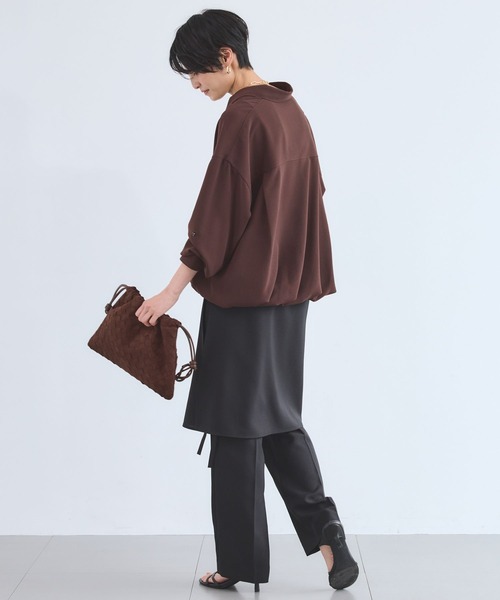 BARNYARDSTORM(バンヤードストーム)の「BARNYARDSTORM / ラップスカートパンツ 【JAPAN FABRIC】ハンドウォッシャブル(その他パンツ・レディース・グレー/ブラック・S/M)」の13枚目の写真