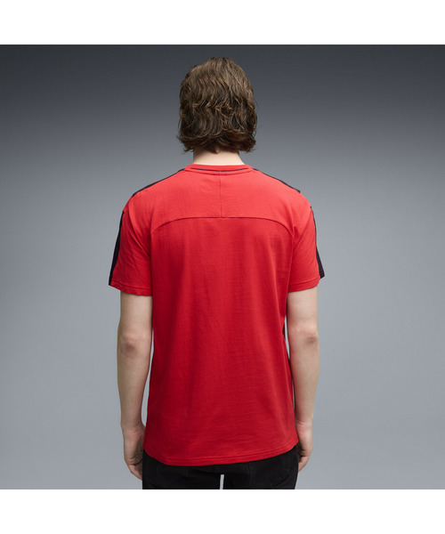 PUMA(プーマ)の「PUMA プーマ メンズ フェラーリ MT7 半袖 Tシャツ(Tシャツ/カットソー・メンズ・ブラック×レッド/レッド・LARGE/MEDIUM/SMALL/X-LARGE/X-SMALL)」の3枚目の写真