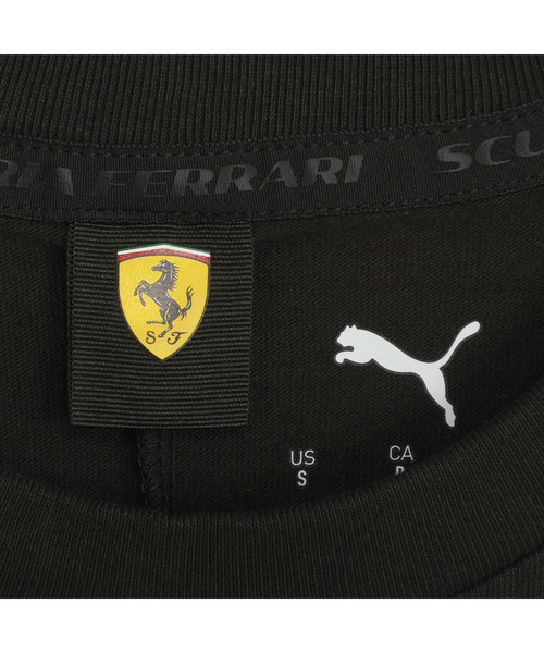 PUMA(プーマ)の「PUMA プーマ メンズ フェラーリ MT7 半袖 Tシャツ(Tシャツ/カットソー・メンズ・ブラック×レッド/レッド・LARGE/MEDIUM/SMALL/X-LARGE/X-SMALL)」の16枚目の写真