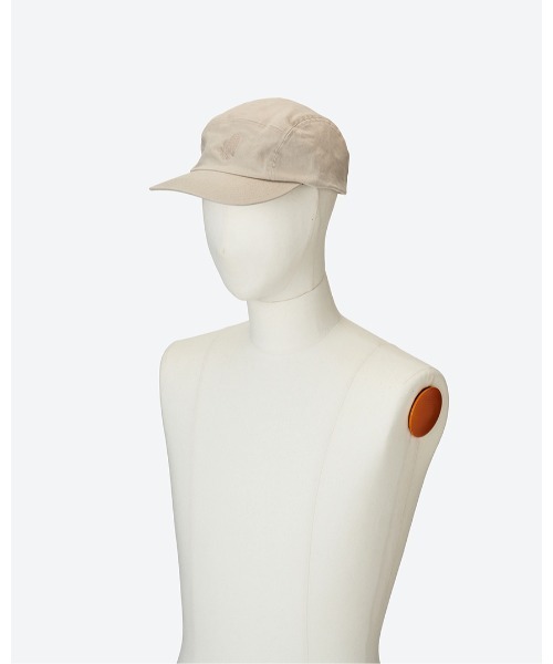 KIJIMA TAKAYUKI(キジマ タカユキ)の「FADED COTTON JET CAP(キャップ・レディース・ブラック/グレイッシュベージュ/モカ・FREE)」の4枚目の写真
