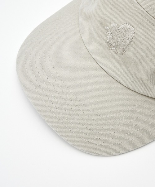 KIJIMA TAKAYUKI(キジマ タカユキ)の「FADED COTTON JET CAP(キャップ・レディース・ブラック/グレイッシュベージュ/モカ・FREE)」の6枚目の写真