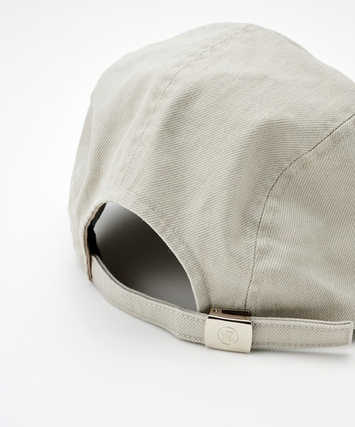KIJIMA TAKAYUKI(キジマ タカユキ)の「FADED COTTON JET CAP(キャップ・レディース・ブラック/グレイッシュベージュ/モカ・FREE)」の8枚目の写真