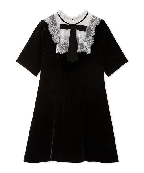 SNIDEL（スナイデル）の「【WEB限定】クラシカルカラーミニワンピース（ワンピース・レディース・ブラック/T/V・1/0）」の16枚目の写真