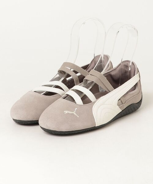 PUMA(プーマ)の「PUMA WNS SPEED CAT BALLET SD プーマ ウィメンズ スピードキャットバレエSD(スニーカー・レディース・ブラック×ピンク/グレー/ブラック×ホワイト・23.5cm/23cm/22.5cm/25cm/24.5cm/24cm)」の3枚目の写真