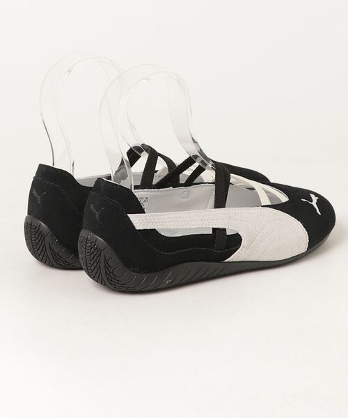 PUMA(プーマ)の「PUMA WNS SPEED CAT BALLET SD プーマ ウィメンズ スピードキャットバレエSD(スニーカー・レディース・ブラック×ピンク/グレー/ブラック×ホワイト・23.5cm/23cm/22.5cm/25cm/24.5cm/24cm)」の4枚目の写真