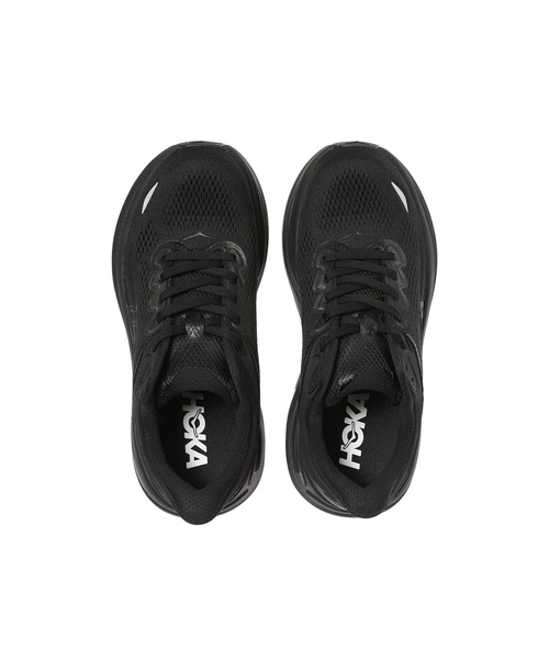HOKA(ホカ)の「M BONDI 9 1162011-BBLC(スニーカー・メンズ・ブラック・27cm/26.5cm/29cm/26cm/27.5cm/28cm/28.5cm)」の5枚目の写真