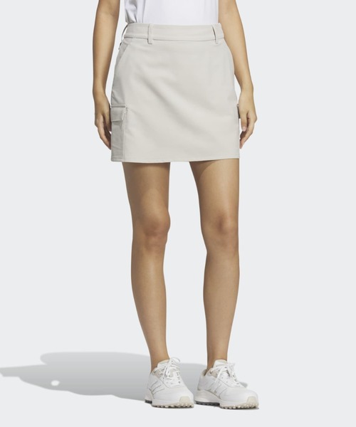 adidas(アディダス)の「4ウェイ スカート【adidas Golf/アディダスゴルフ】(スカート・レディース・グレー・LARGE/MEDIUM/SMALL/X-LARGE/X-SMALL)」の1枚目の写真