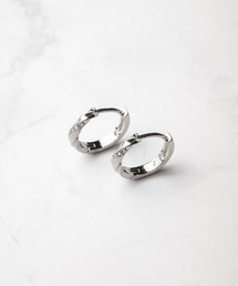 【RS】【ANARKH(アナンケ)】ステンレス ツイストデザイン フープピアス