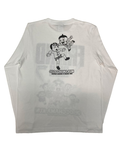 ハードコアチョコレート（ハードコアチョコレート）の「おぼっちゃまくん フレンドリッチロングスリーブ Tシャツ（一円ホワイト）（Tシャツ/カットソー・メンズ・ホワイト・LARGE/XX-LARGE/X-LARGE）」の2枚目の写真
