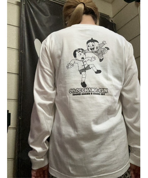 ハードコアチョコレート（ハードコアチョコレート）の「おぼっちゃまくん フレンドリッチロングスリーブ Tシャツ（一円ホワイト）（Tシャツ/カットソー・メンズ・ホワイト・LARGE/XX-LARGE/X-LARGE）」の7枚目の写真