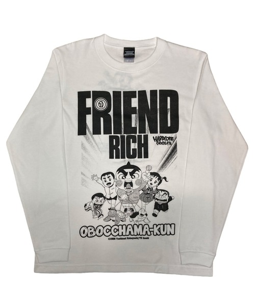 ハードコアチョコレート（ハードコアチョコレート）の「おぼっちゃまくん フレンドリッチロングスリーブ Tシャツ（一円ホワイト）（Tシャツ/カットソー・メンズ・ホワイト・LARGE/XX-LARGE/X-LARGE）」の16枚目の写真