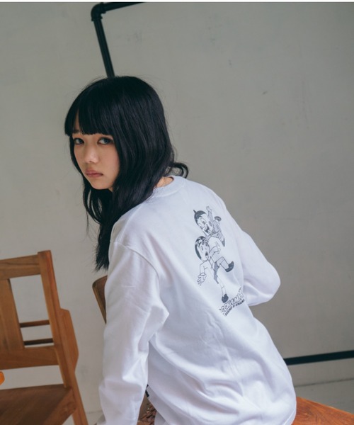 ハードコアチョコレート（ハードコアチョコレート）の「おぼっちゃまくん フレンドリッチロングスリーブ Tシャツ（一円ホワイト）（Tシャツ/カットソー・メンズ・ホワイト・LARGE/XX-LARGE/X-LARGE）」の10枚目の写真