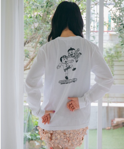 ハードコアチョコレート（ハードコアチョコレート）の「おぼっちゃまくん フレンドリッチロングスリーブ Tシャツ（一円ホワイト）（Tシャツ/カットソー・メンズ・ホワイト・LARGE/XX-LARGE/X-LARGE）」の12枚目の写真