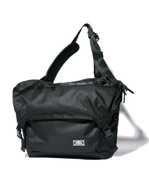 AS2OV(アッソブ)の「【AS2OV/アッソブ】 CORDURA DOBBY 305D MESSENGER BAG / メッセンジャーバッグ ショルダーバッグ(メッセンジャーバッグ・メンズ・ブラック/カーキ・FREE)」の1枚目の写真