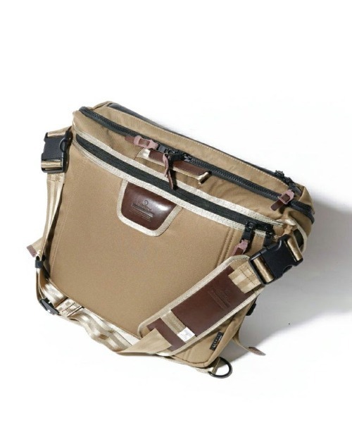 AS2OV(アッソブ)の「【AS2OV/アッソブ】 CORDURA DOBBY 305D MESSENGER BAG / メッセンジャーバッグ ショルダーバッグ(メッセンジャーバッグ・メンズ・ブラック/カーキ・FREE)」の8枚目の写真