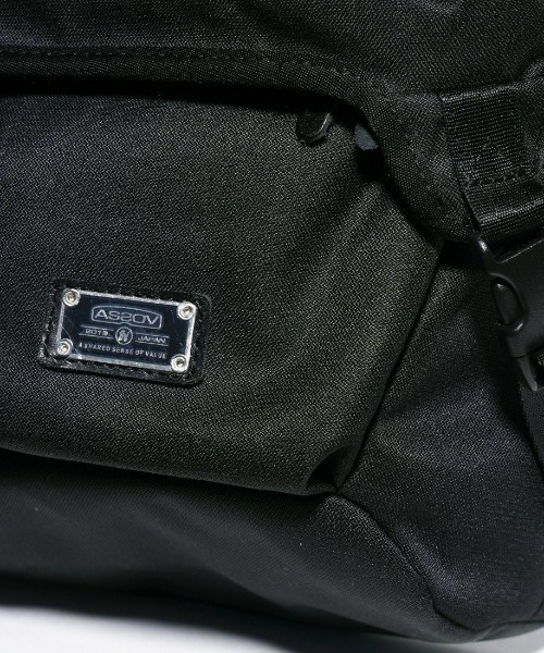 AS2OV(アッソブ)の「【AS2OV/アッソブ】 CORDURA DOBBY 305D MESSENGER BAG / メッセンジャーバッグ ショルダーバッグ(メッセンジャーバッグ・メンズ・ブラック/カーキ・FREE)」の10枚目の写真