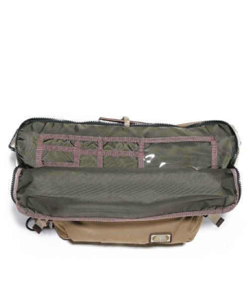 AS2OV(アッソブ)の「【AS2OV/アッソブ】 CORDURA DOBBY 305D MESSENGER BAG / メッセンジャーバッグ ショルダーバッグ(メッセンジャーバッグ・メンズ・ブラック/カーキ・FREE)」の9枚目の写真