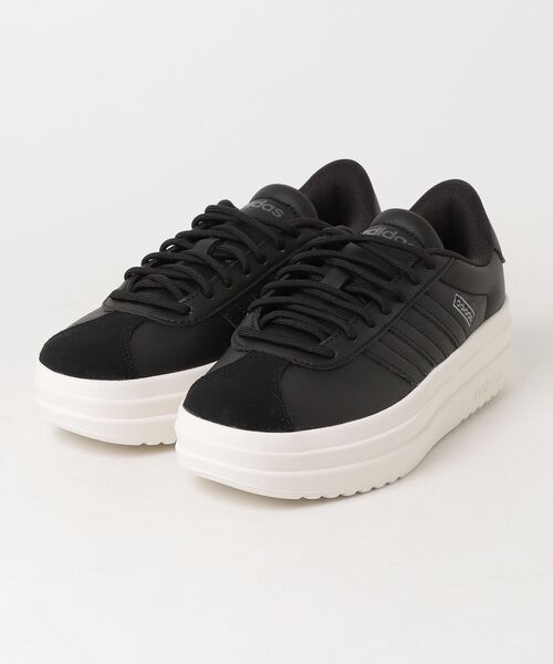 adidas（アディダス）の「VL コート ボールド / VL Court Bold / 厚底スニーカー / アディダス adidas（スニーカー・レディース・ブラック・25.0cm/25.5cm/27.0cm/22.0cm/22.5cm/23.0cm/23.5cm/24.0cm/24.5cm/26.5cm/26.0cm）」の9枚目の写真