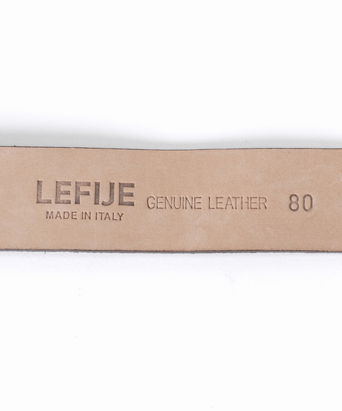 Noble(ノーブル)の「《追加》LEFIJE/レフィエ Cowベルト(スウェード)(ベルト・レディース・ベージュ・75)」の5枚目の写真