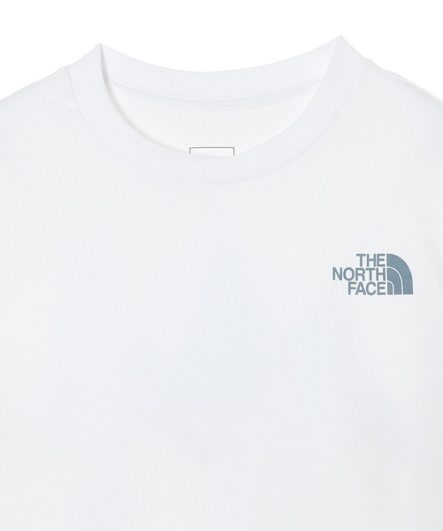 THE NORTH FACE（ザノースフェイス）の「L/S Shiretoko Toko Tee NTJ82630ST（Tシャツ/カットソー・キッズ・ブラック/ホワイト・140/150/160/130）」の6枚目の写真