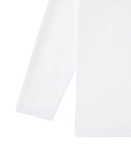 THE NORTH FACE（ザノースフェイス）の「L/S Shiretoko Toko Tee NTJ82630ST（Tシャツ/カットソー・キッズ・ブラック/ホワイト・140/150/160/130）」の8枚目の写真