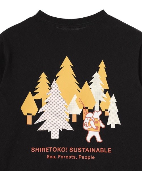 THE NORTH FACE（ザノースフェイス）の「L/S Shiretoko Toko Tee NTJ82630ST（Tシャツ/カットソー・キッズ・ブラック/ホワイト・140/150/160/130）」の11枚目の写真