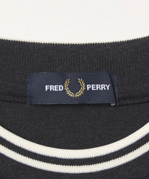 FRED PERRY(フレッドペリー)の「【別注】<FRED PERRY>ロングスリーブ Tシャツ(Tシャツ/カットソー・メンズ・ダークブラウン/オフホワイト/ダークグレー・XL/L/M)」の13枚目の写真