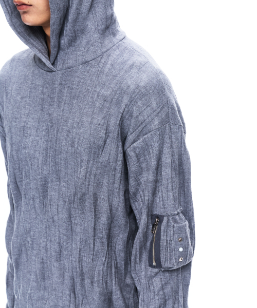RSSC(アールエスエスシー)の「CRINKLE HOODIE LONG SLEEVE - GRAY(パーカー・レディース・その他・1/2)」の7枚目の写真