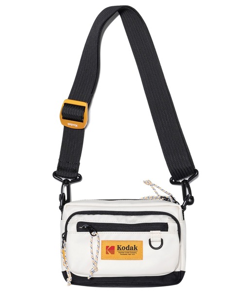 KODAK(コダック)の「コダックアパレル Essential Square Mini Cross Bag 2.0(ショルダーバッグ・メンズ・アイボリー・フリ-)」の1枚目の写真
