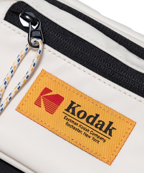 KODAK(コダック)の「コダックアパレル Essential Square Mini Cross Bag 2.0(ショルダーバッグ・メンズ・アイボリー・フリ-)」の3枚目の写真