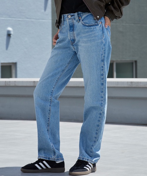 Levi's(リーバイス)の「LEVI'S/リーバイス 501 '90s ジーンズ デニムパンツ ジーパン ストレート 淡色 ボタンフライ レディース 2026年 秋 秋服 冬 冬服(デニムパンツ・レディース・ライトインディゴブルー・W25xL30/W26xL30/W27xL30)」の17枚目の写真