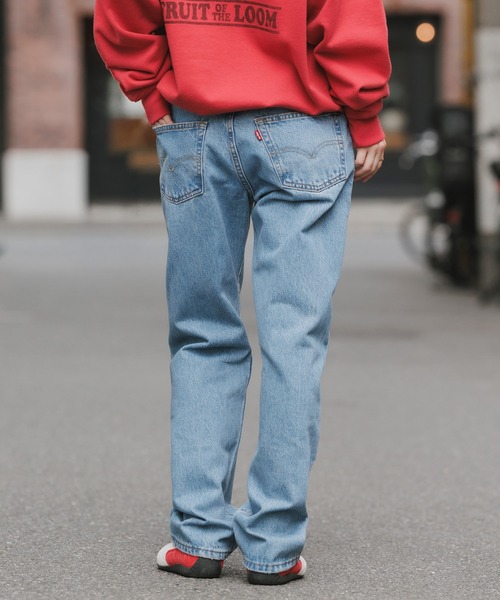 Levi's(リーバイス)の「LEVI'S/リーバイス 501 '90s ジーンズ デニムパンツ ジーパン ストレート 淡色 ボタンフライ レディース 2026年 秋 秋服 冬 冬服(デニムパンツ・レディース・ライトインディゴブルー・W25xL30/W26xL30/W27xL30)」の22枚目の写真