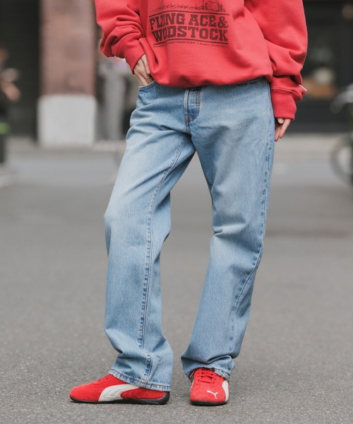 Levi's(リーバイス)の「LEVI'S/リーバイス 501 '90s ジーンズ デニムパンツ ジーパン ストレート 淡色 ボタンフライ レディース 2026年 秋 秋服 冬 冬服(デニムパンツ・レディース・ライトインディゴブルー・W25xL30/W26xL30/W27xL30)」の21枚目の写真