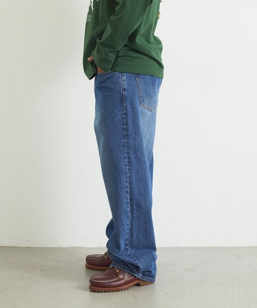 XLARGE(エクストララージ)の「OLD ENGLISH DENIM PANTS(デニムパンツ・メンズ・ブラック/インディゴブルー/ライトインディゴブルー・36inch/30inch/32inch/34inch)」の18枚目の写真
