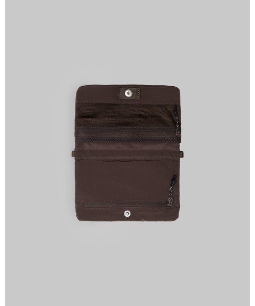 Topologie(トポロジー)の「Phone Sacoche 90(フォンサコッシュ90)(ショルダーバッグ・レディース・ブラウン・ONE SIZE)」の4枚目の写真