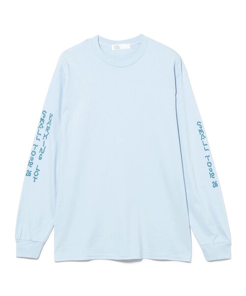 TOKYO CULTUART by BEAMS（トウキョウカルチャートバイビームス）の「norahi / Tour Long Sleeve T-Shirt（Tシャツ/カットソー・レディース・ライトブルー/ホワイト・MEDIUM/X-LARGE/SMALL/LARGE）」の7枚目の写真