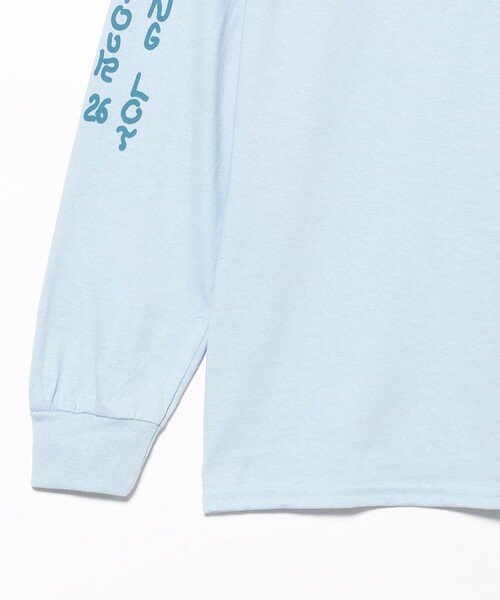 TOKYO CULTUART by BEAMS（トウキョウカルチャートバイビームス）の「norahi / Tour Long Sleeve T-Shirt（Tシャツ/カットソー・レディース・ライトブルー/ホワイト・MEDIUM/X-LARGE/SMALL/LARGE）」の9枚目の写真