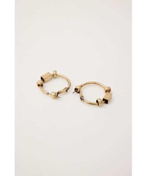 LAGUA GEM（ラグアジェム）の「MANY PARTS HOOP ピアス（ピアス（両耳用）・レディース・シルバー/ゴールド・FREE）」の3枚目の写真