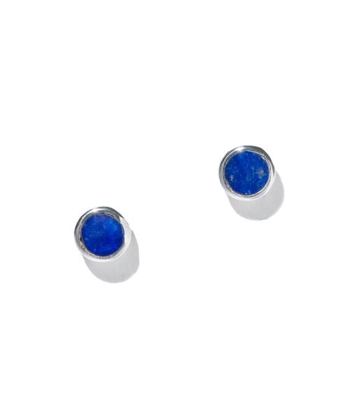 quip queint(クイップクエイント)の「【quip queint】palette pierce/パレット ピアス(ピアス(両耳用)・レディース・ホワイト/ブルー/シルバー×オニキス/グリーン・FREE)」の6枚目の写真