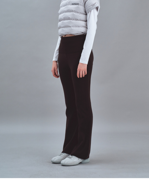 Rest&Recreation(レストアンドレクリエーション)の「KNIT FLARE PANTS - BLACK(その他パンツ・メンズ・その他・SMALL/MEDIUM)」の2枚目の写真